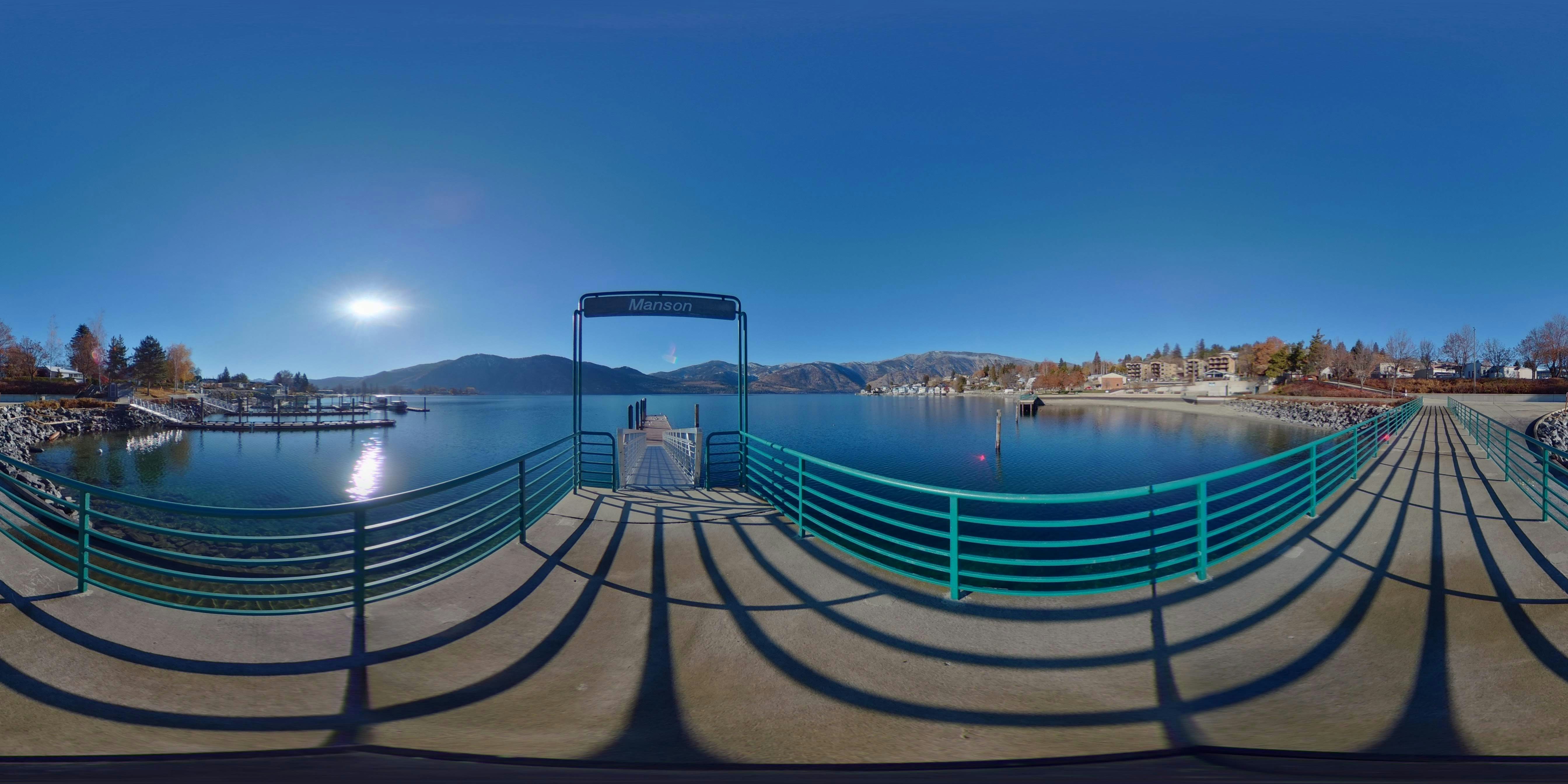 Viewed from Manson Bay pier